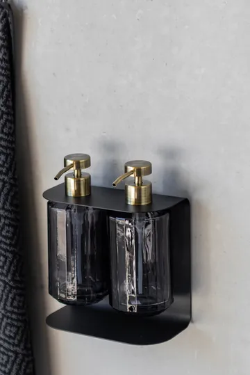 Carry væghængt holder dobbelt - Black - Mette Ditmer