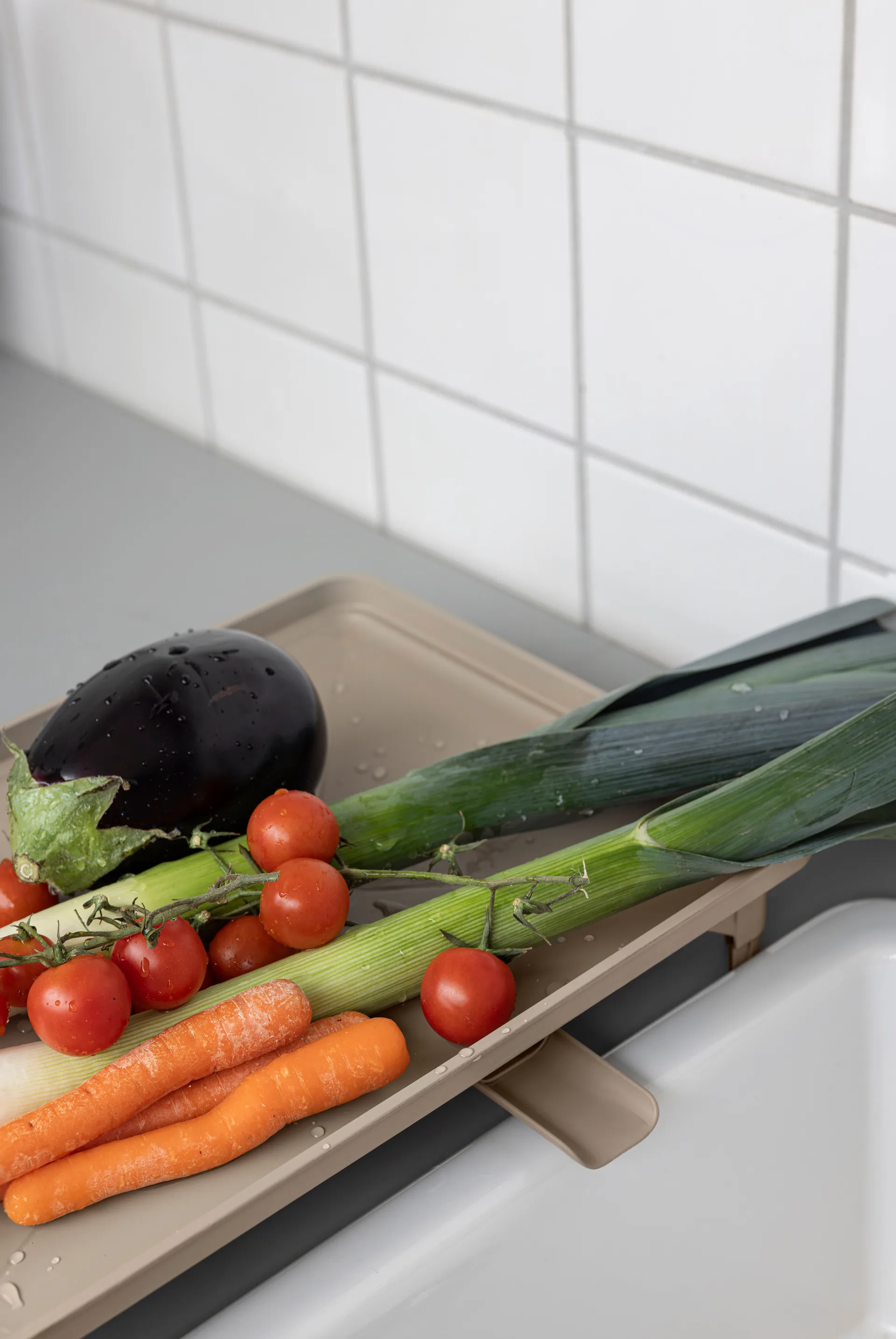 Dry-it opvaskestativ, Sand, 29x42 cm Mette Ditmer