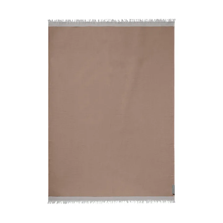 Duet plaid - Beige-Blue (beige-blå), 130x175 cm - Mette Ditmer
