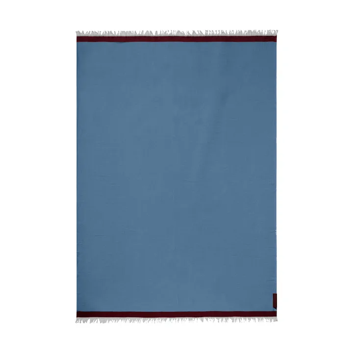 Duet plaid - Blue-Beige (blå-beige), 130x175 cm - Mette Ditmer