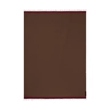 Duet plaid - Brown-Beige (brun-beige), 130x175 cm - Mette Ditmer
