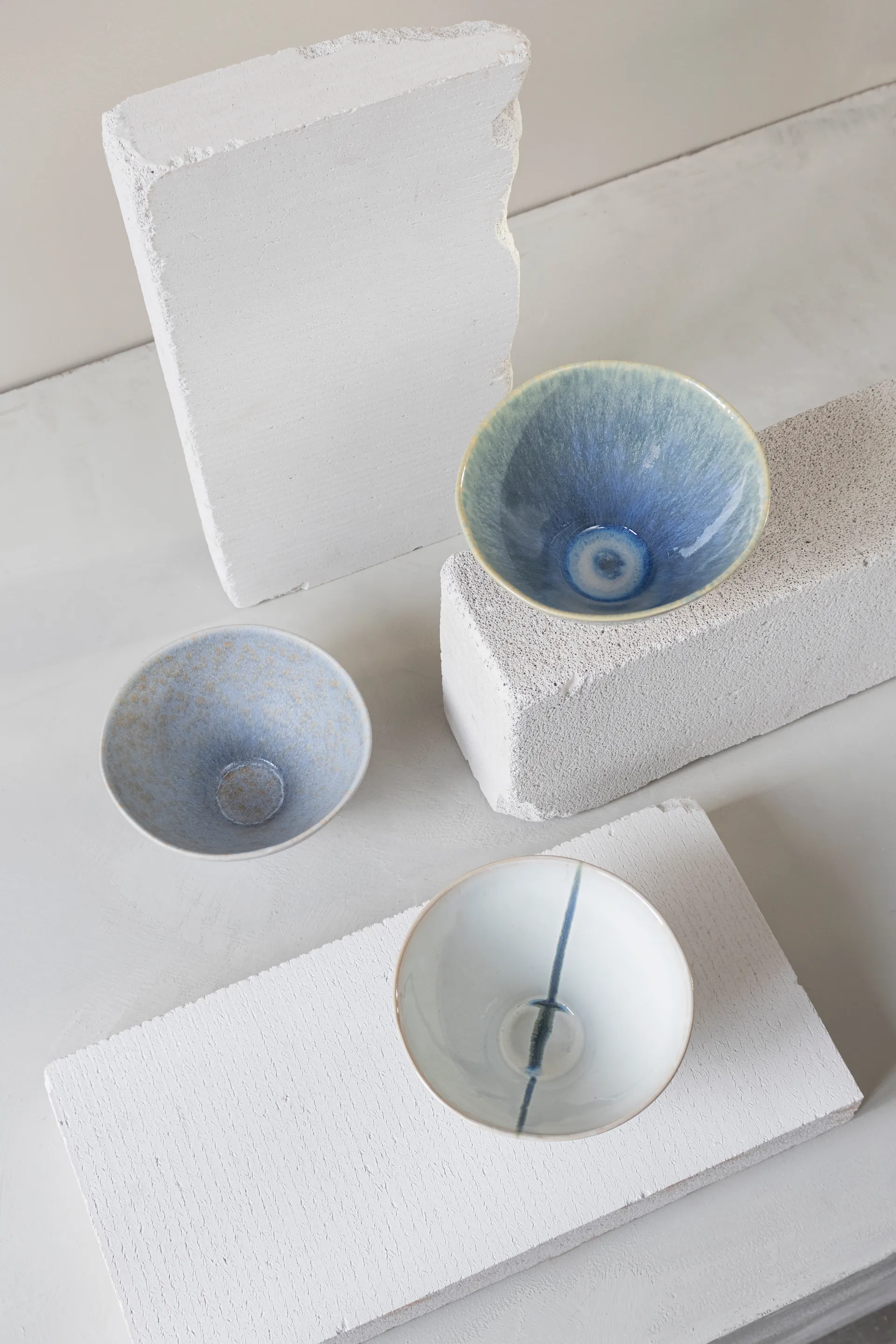 Elements skål medium Ø15,5 cm 3 dele, Blue Mette Ditmer