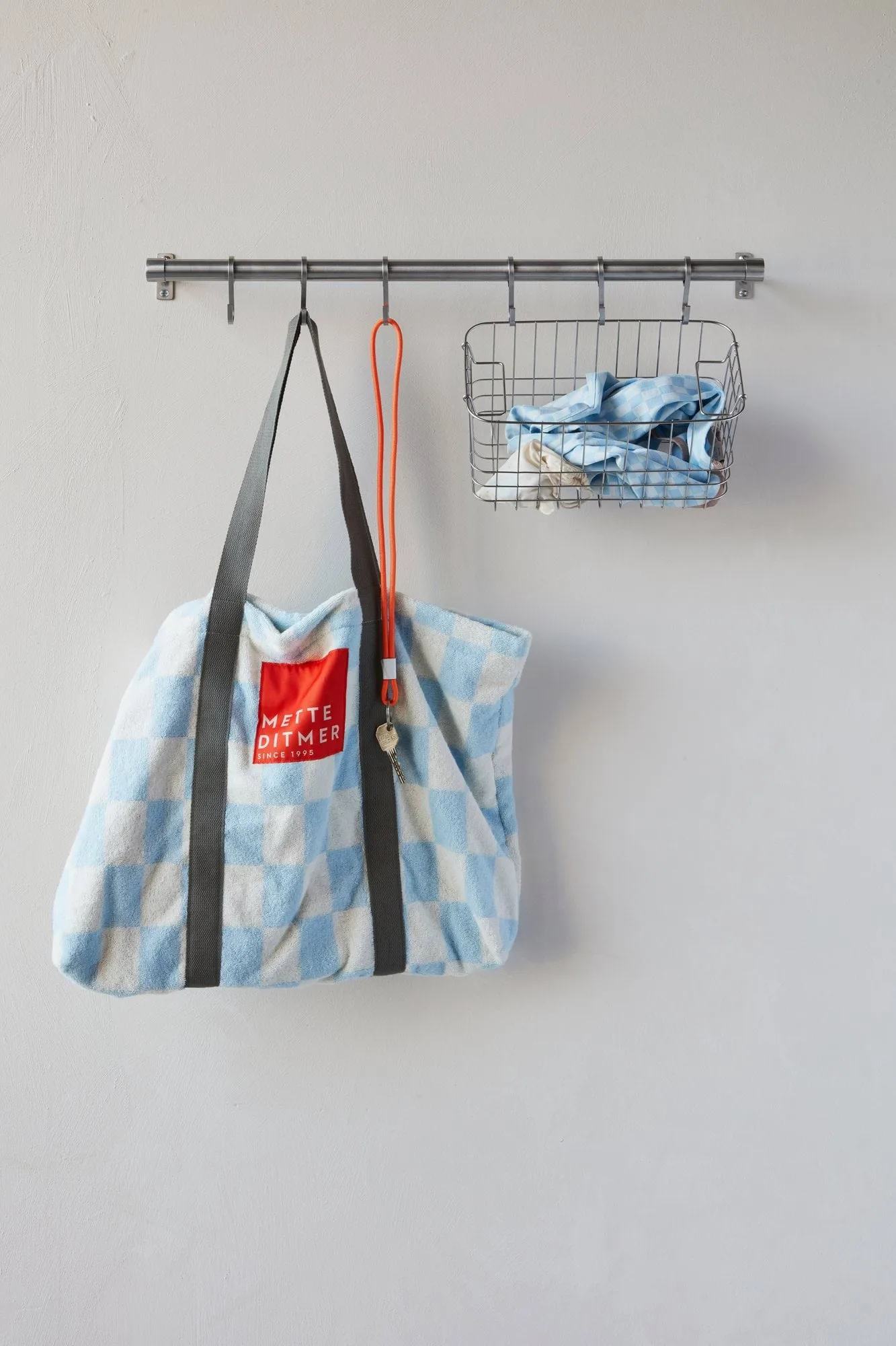 Hang-it tøjstativ, Sølvfarvet, 11x70x5,5 cm Mette Ditmer
