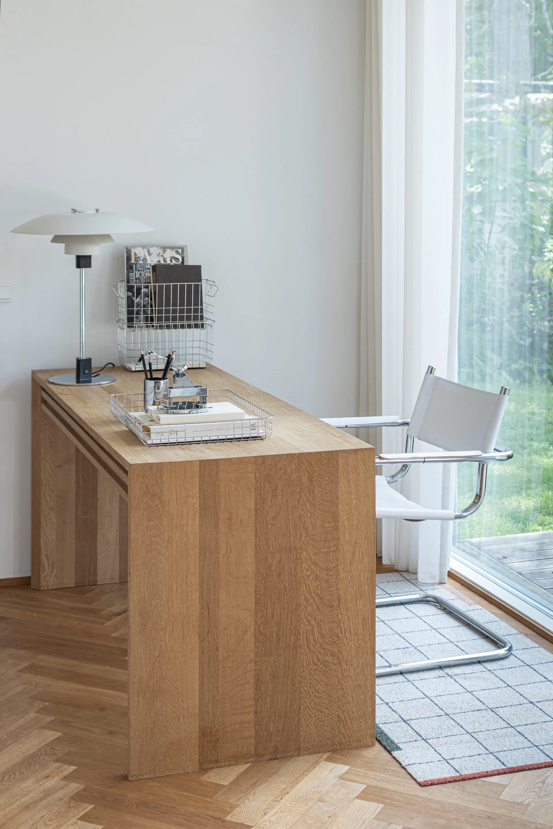 Lift bakke 33,5x45,5 cm, Chrome Mette Ditmer