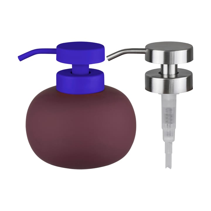 Lotus play sæbedispenser lav, inkl. 2 pumpehoveder - Wine - Mette Ditmer