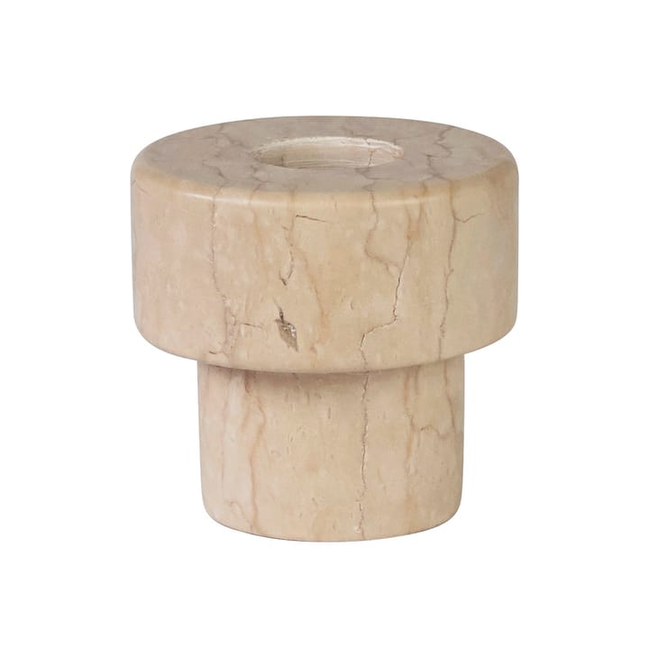 Marble lysestage 5 cm - Sand - Mette Ditmer