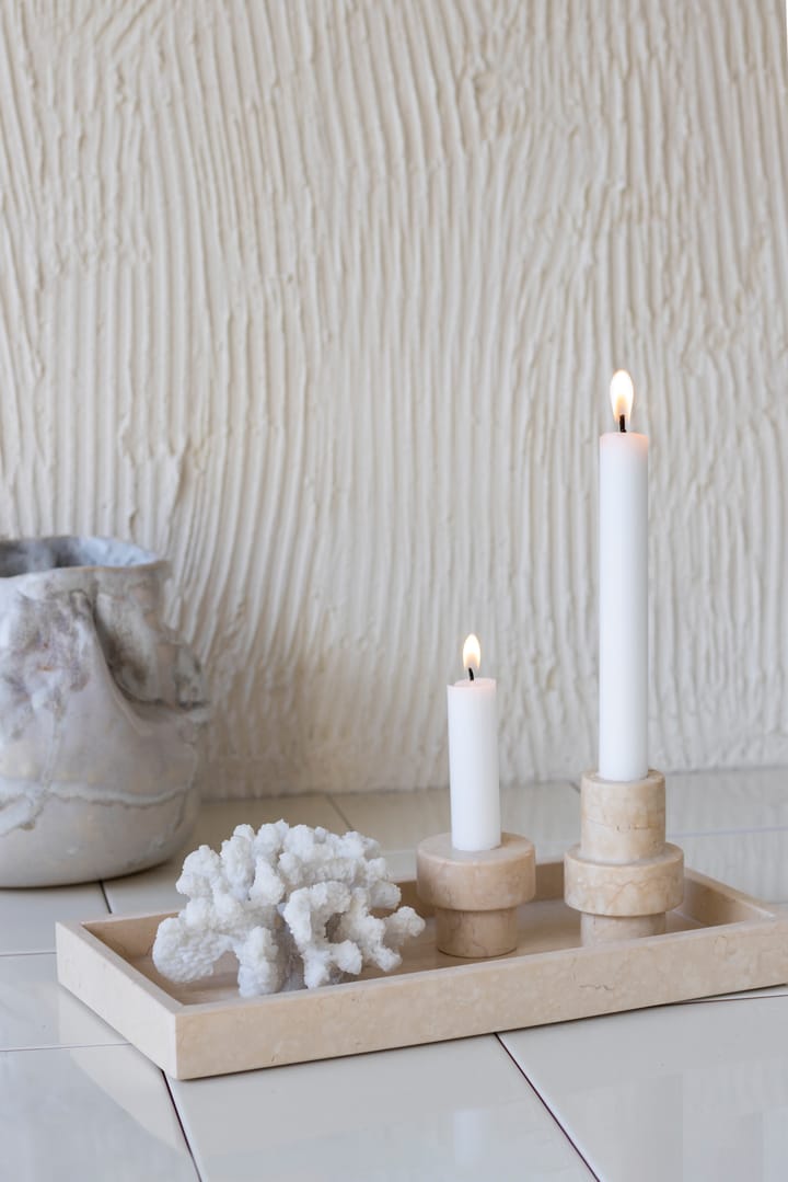 Marble lysestage 5 cm, Sand Mette Ditmer