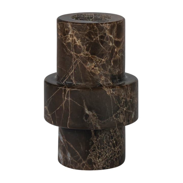 Marble lysestage 8,5 cm, Brun Mette Ditmer