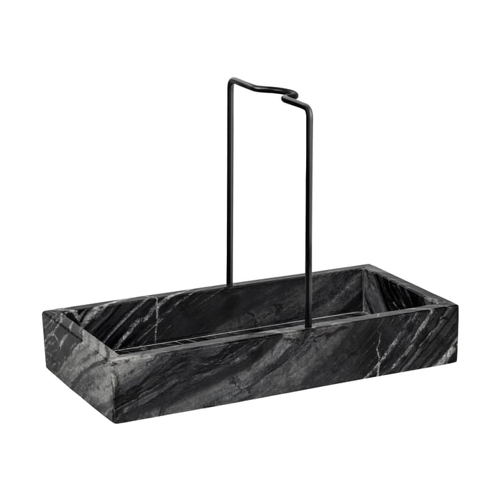 Marble opvaskesæt 12x23,5 cm, Black-grey Mette Ditmer