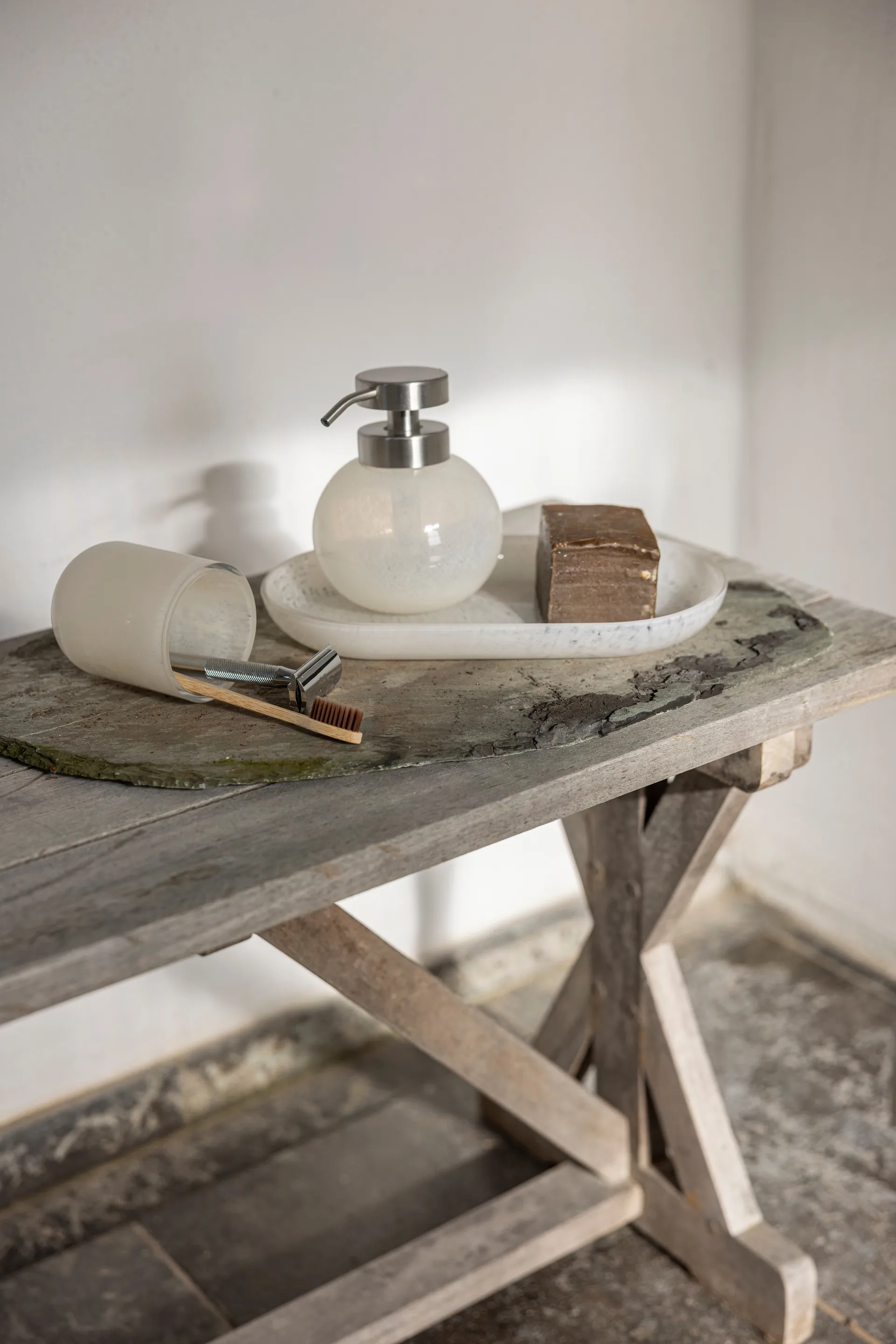 Opal sæbepumpe, Linen Mette Ditmer