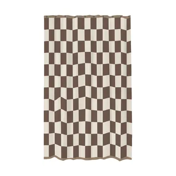 Retro bruseforhæng 150x200 cm - Brun - Mette Ditmer