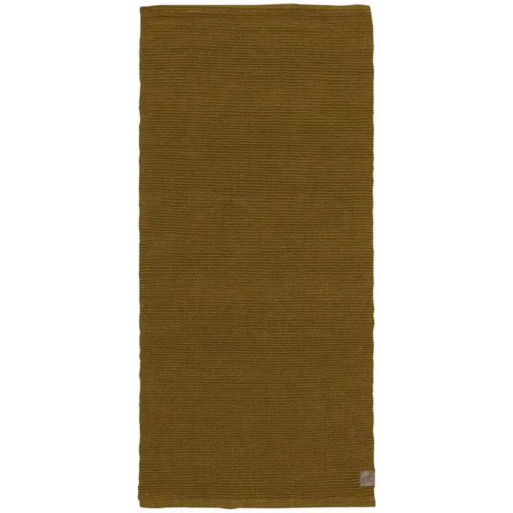 Ribbon måtte 70x150 cm - Tobacco - Mette Ditmer