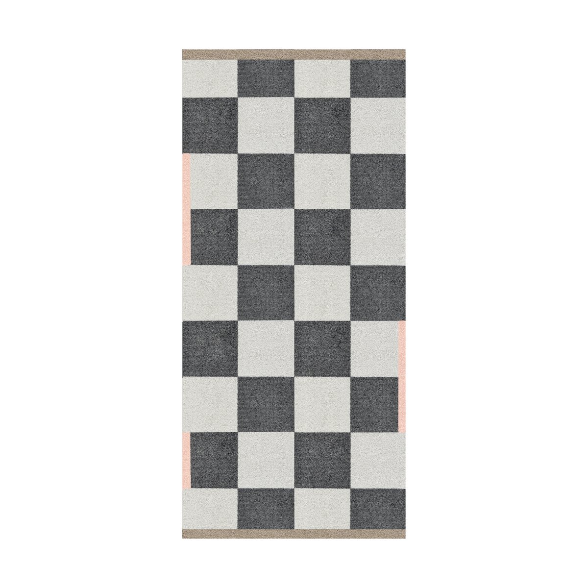 Mette Ditmer Square all-round løber Dark grey 70×150 cm