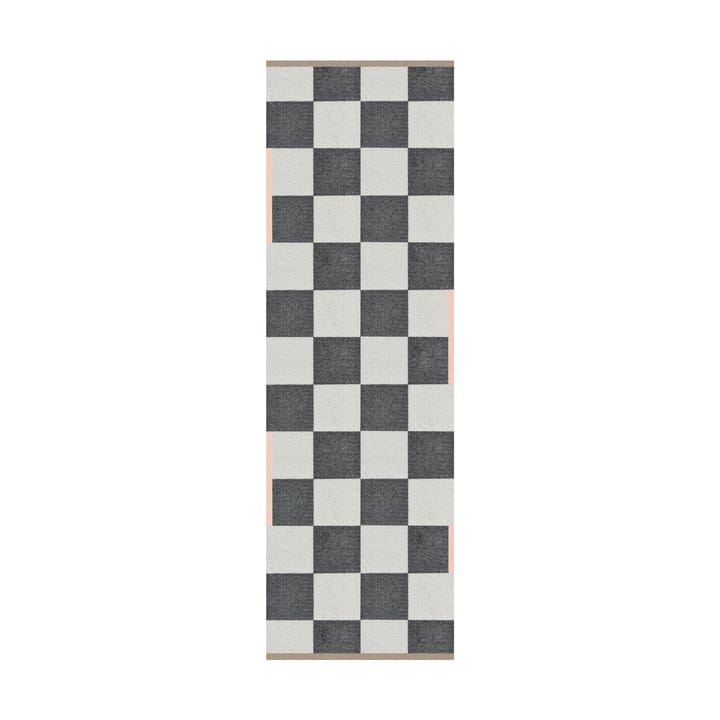 Square all-round løber, Dark grey, 77x240 cm Mette Ditmer
