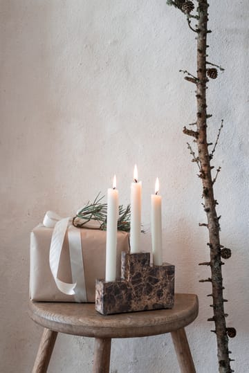Step trio lysestage - Brown - Mette Ditmer