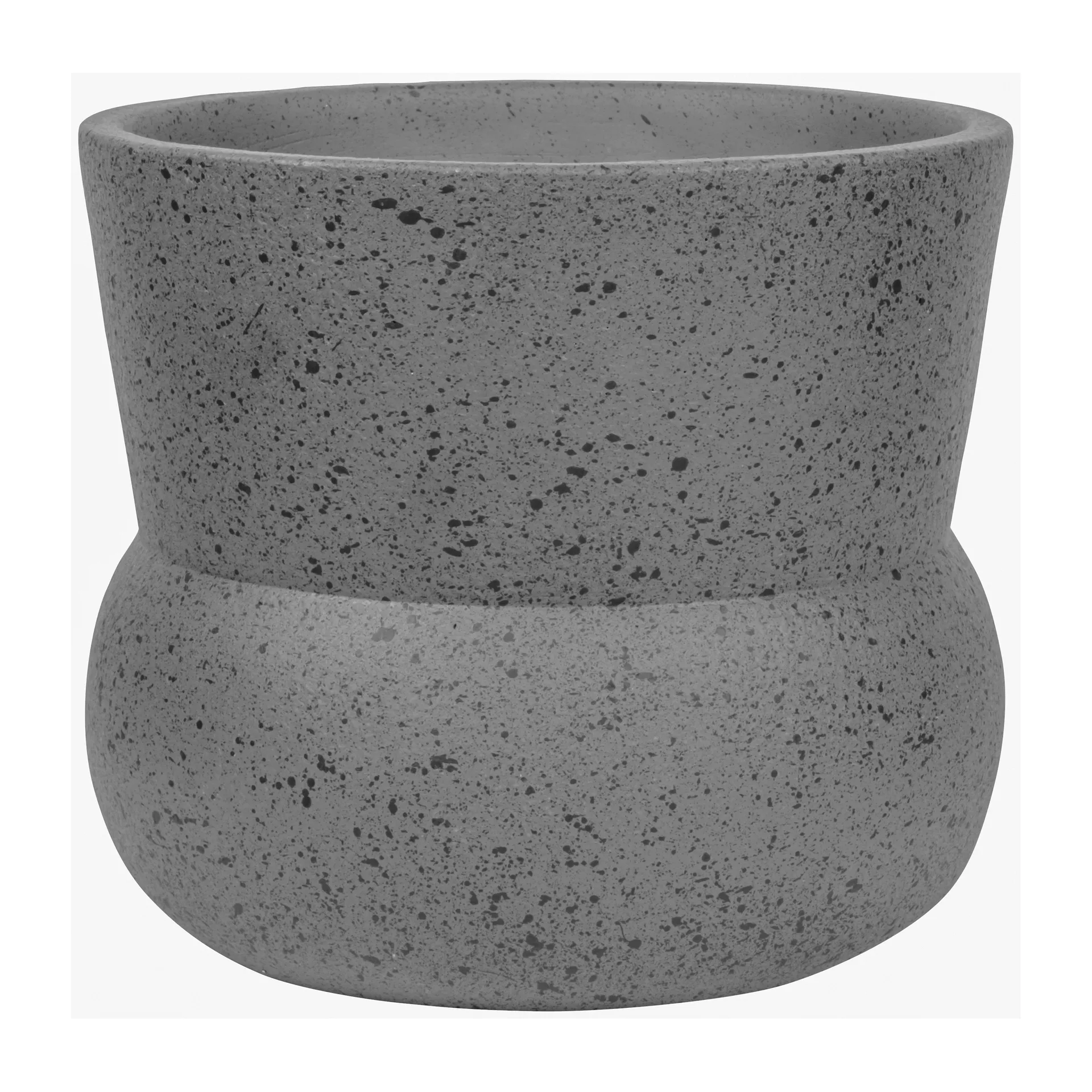 Stone blomsterkrukke Ø17 cm, Grey Mette Ditmer