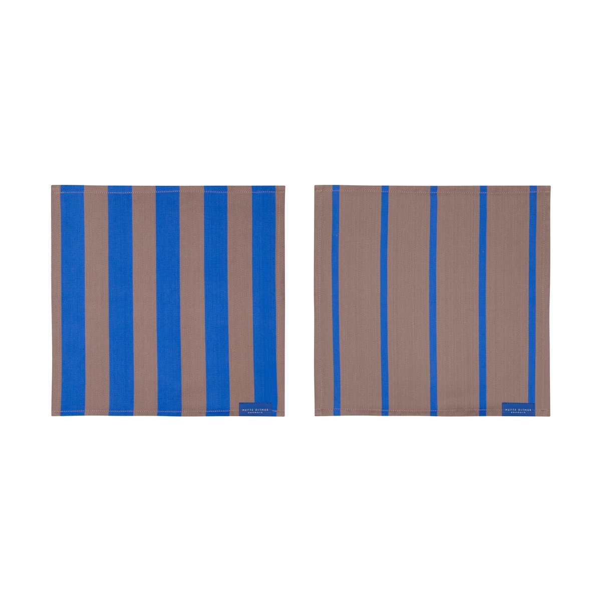 Mette Ditmer Stripes karklud 33×33 cm 2-pak Blush