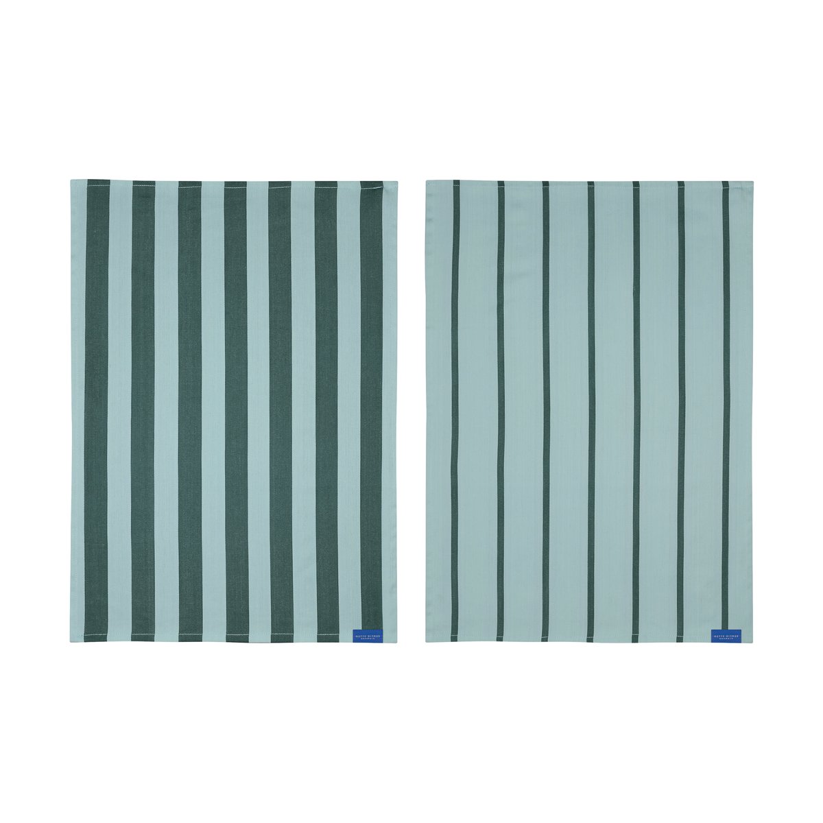 Mette Ditmer Stripes viskestykke 50×70 cm 2-pak Mint