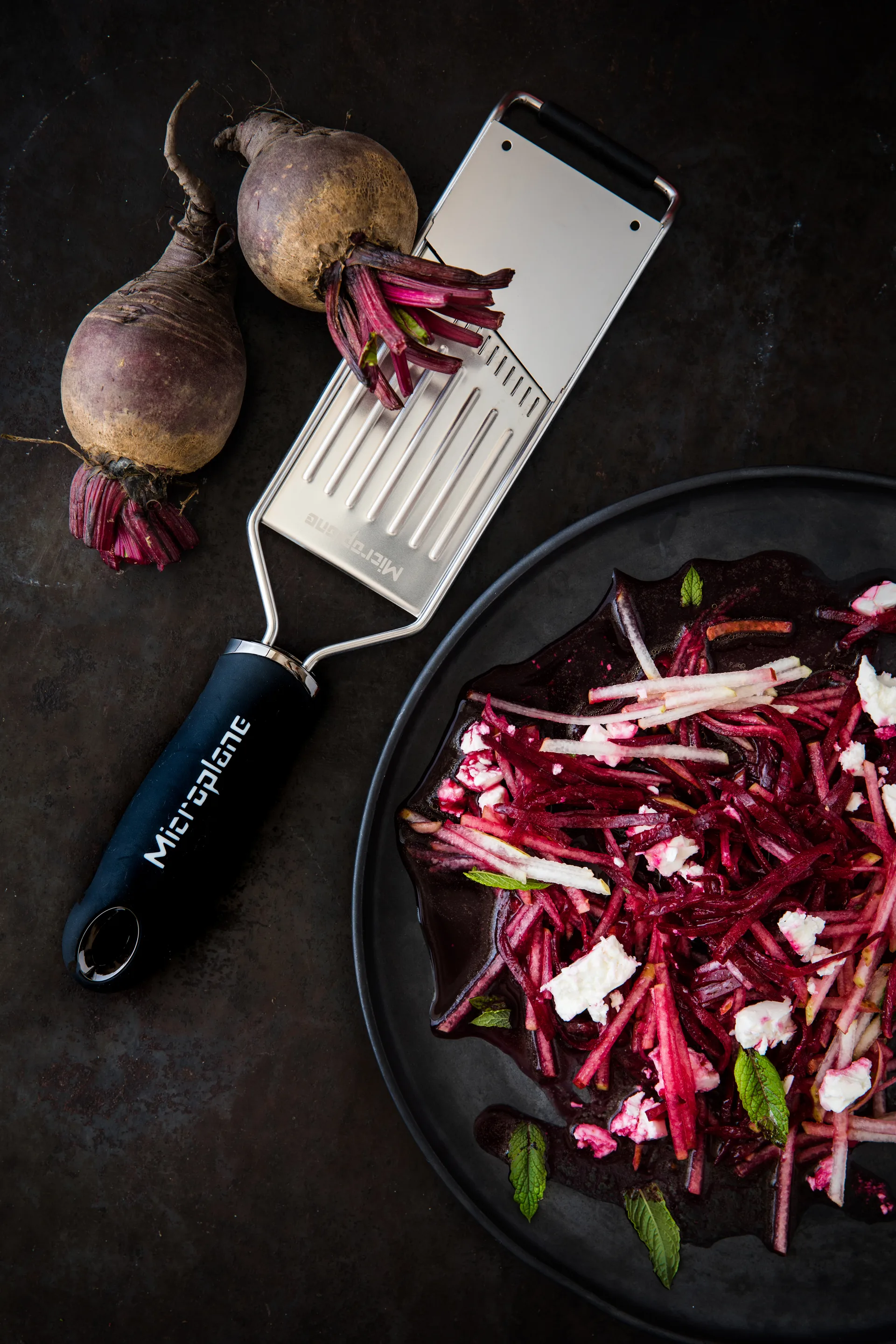 Gourmet julienneskærer 31 cm, Black Microplane