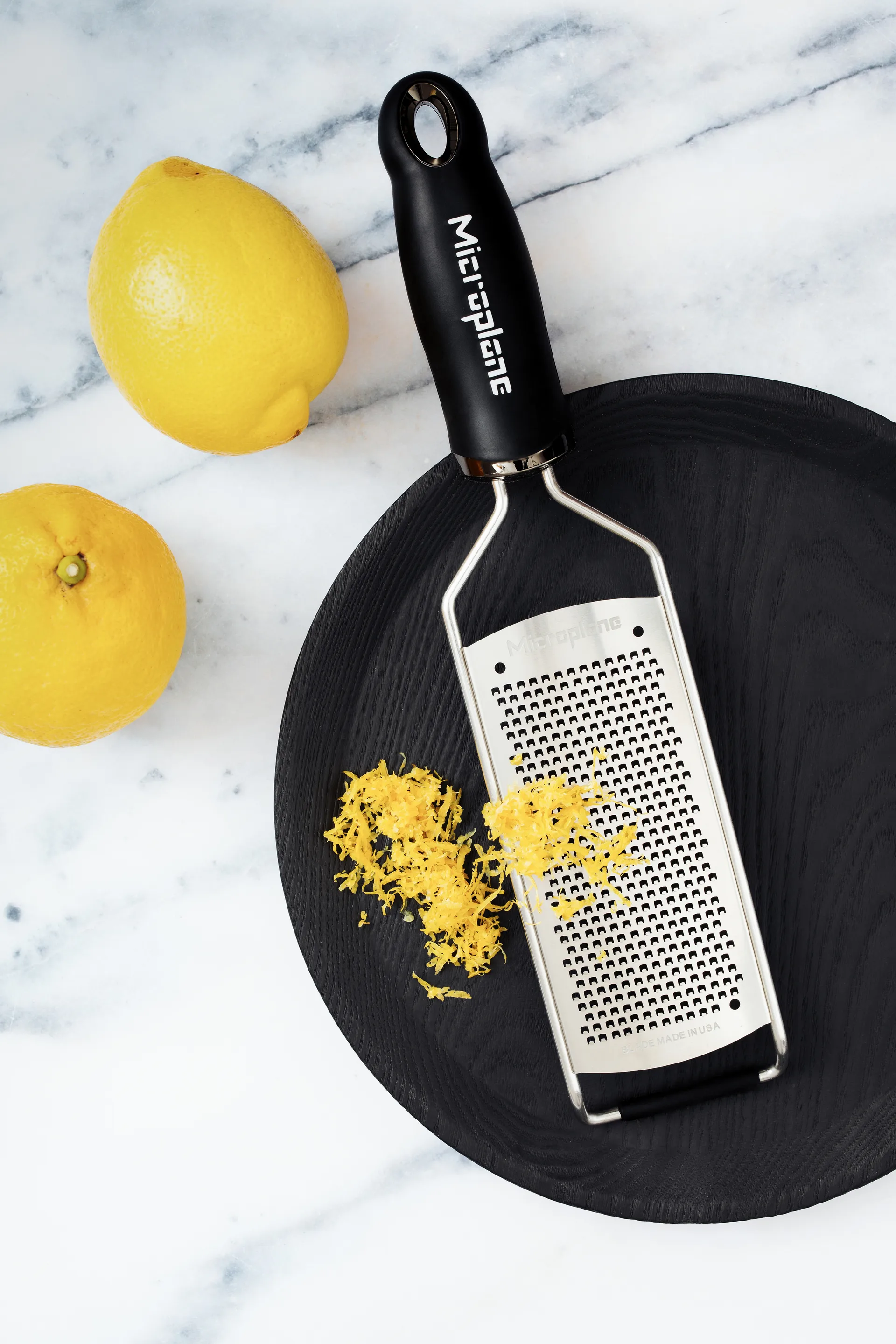 Gourmet rivejern fint 31 cm, Black Microplane