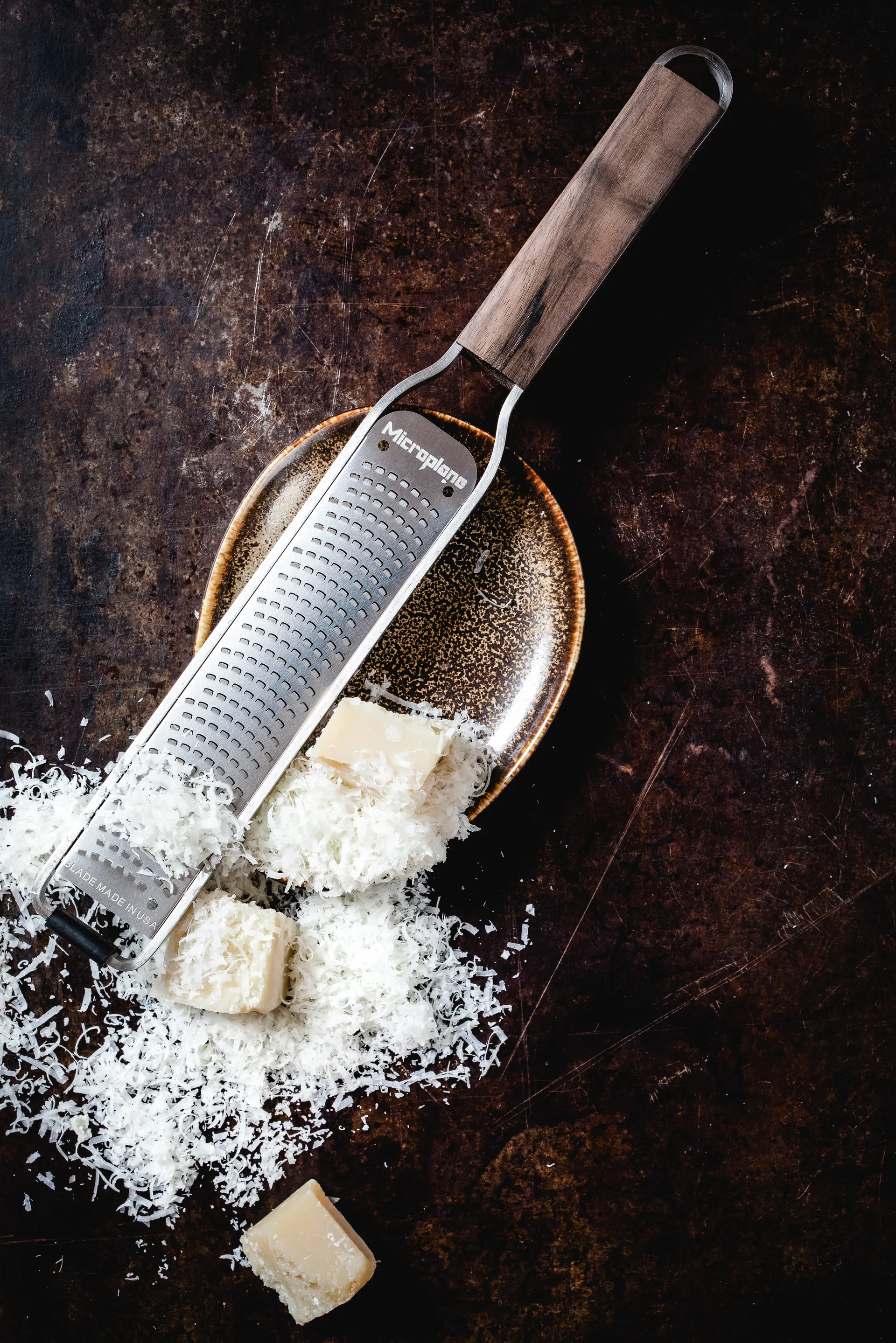 Master zesterjern 31 cm, Walnut Microplane