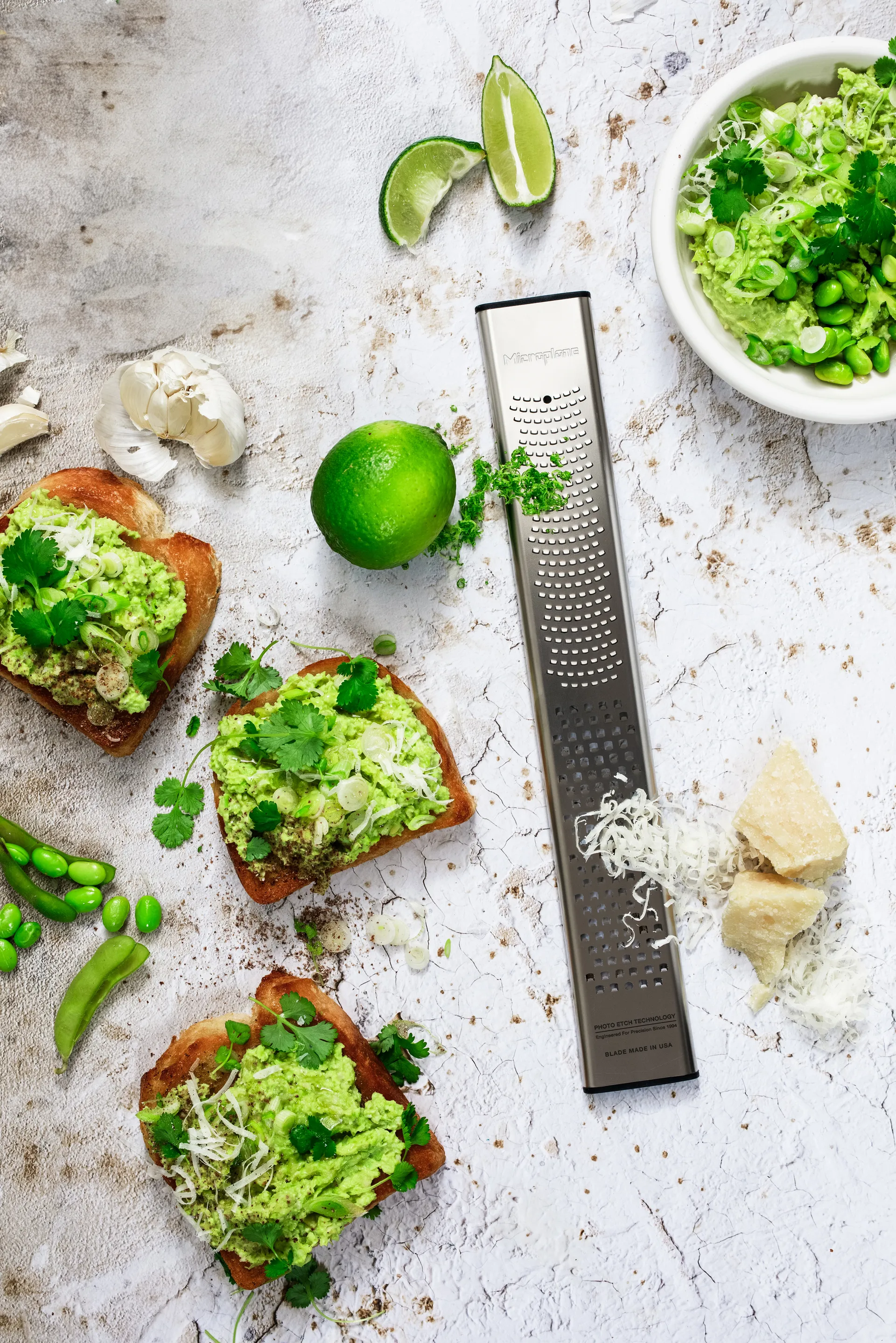 Microplane dual blade 30-års jubilæum zestjern, Stainless steel Microplane