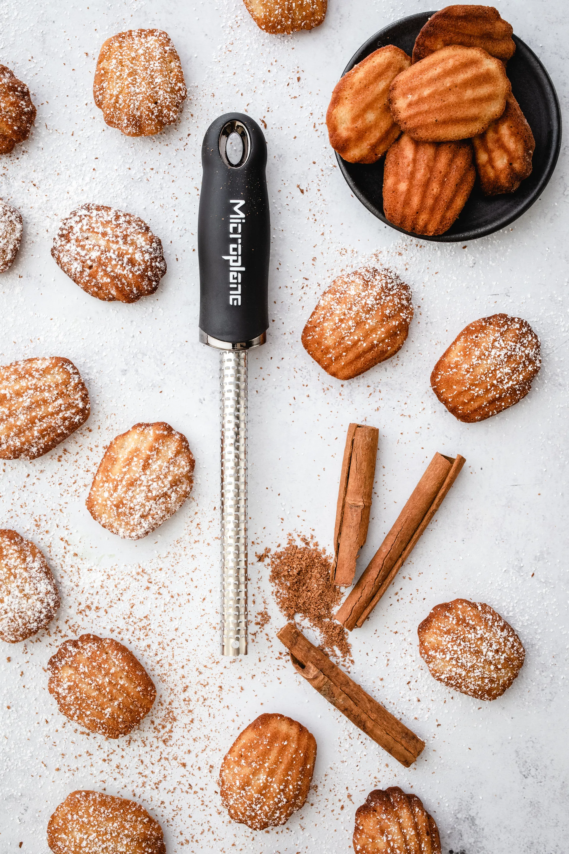 Premium classic rivejern krydderi 23 cm, Black Microplane