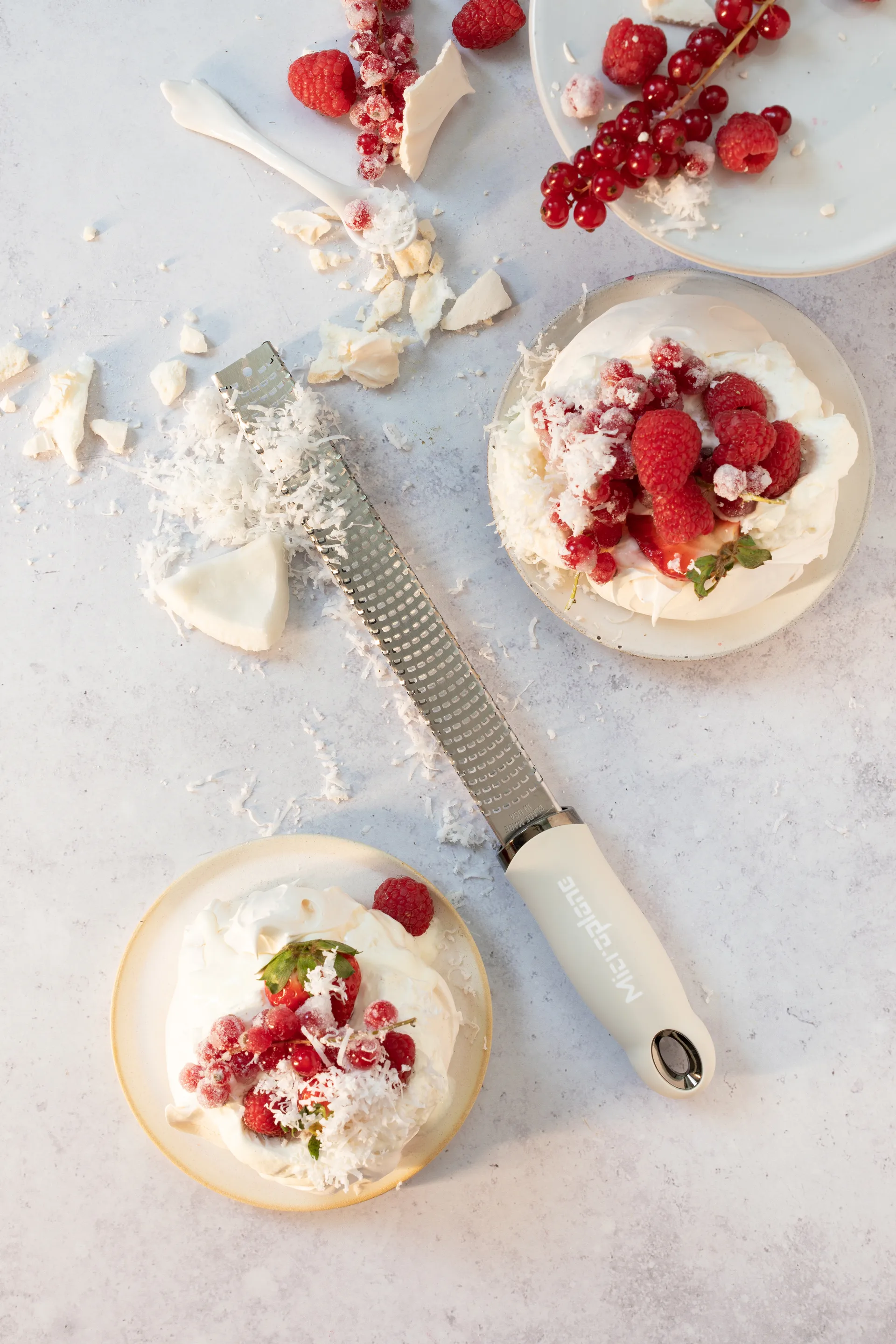 Premium classic zestjern 32 cm, Cashmere beige Microplane