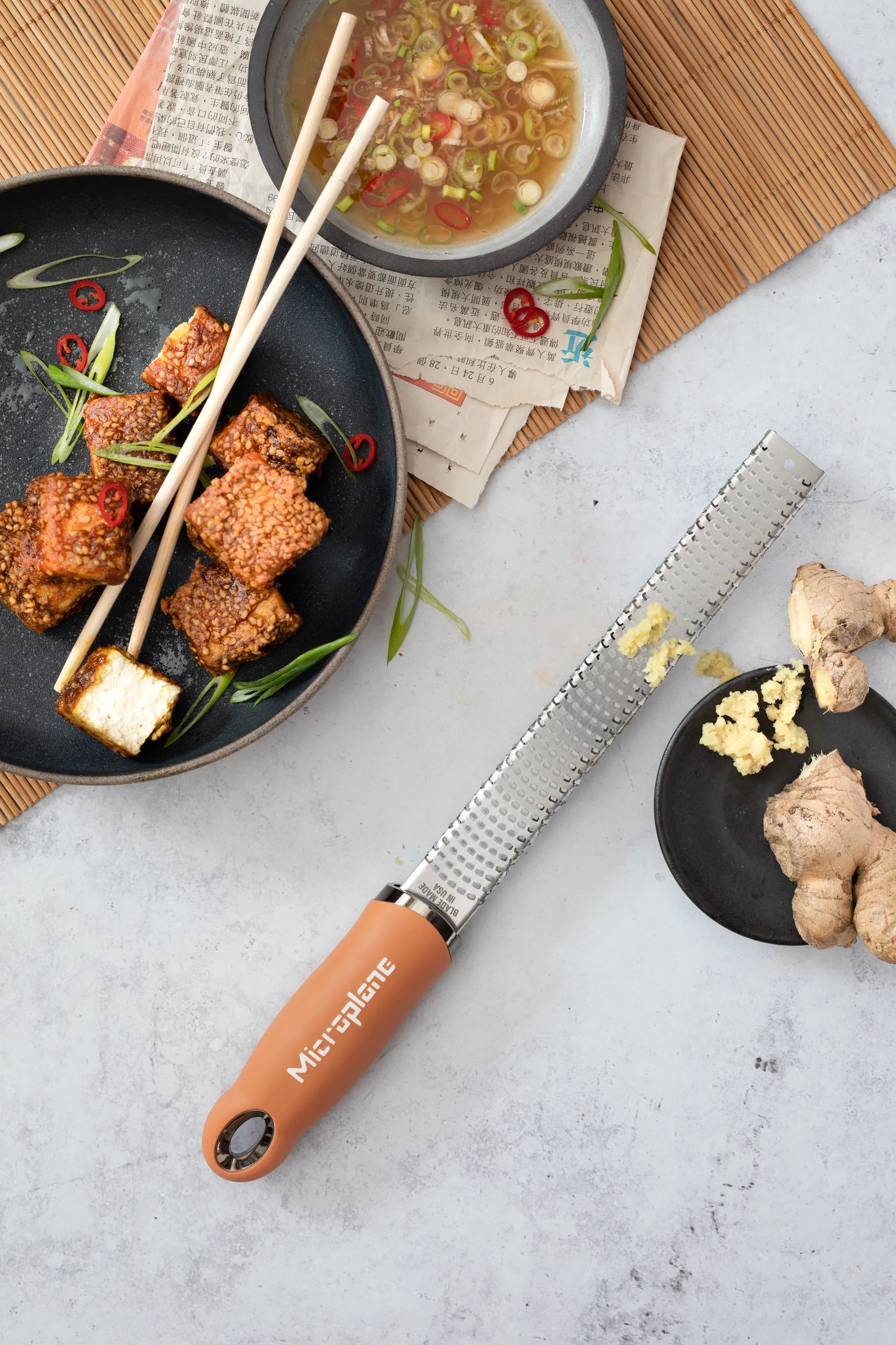 Premium classic zestjern 32 cm, Cinnamon orange Microplane