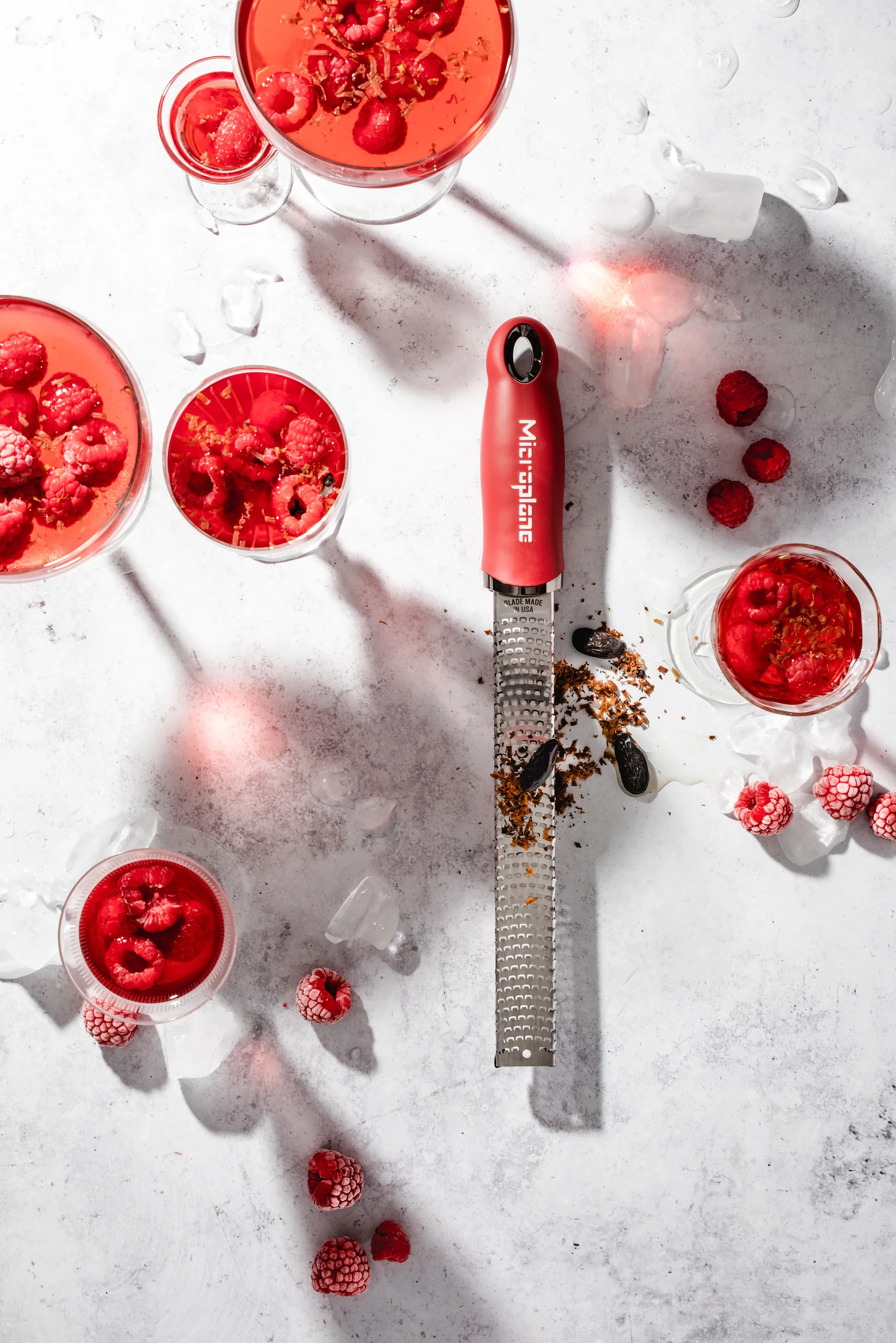 Premium classic zestjern 32 cm, Pomegranate red Microplane