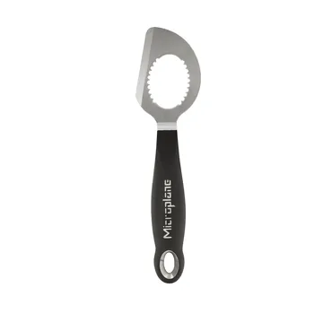 Professionel 3-i-1 avocadodeler 17 cm - Black - Microplane