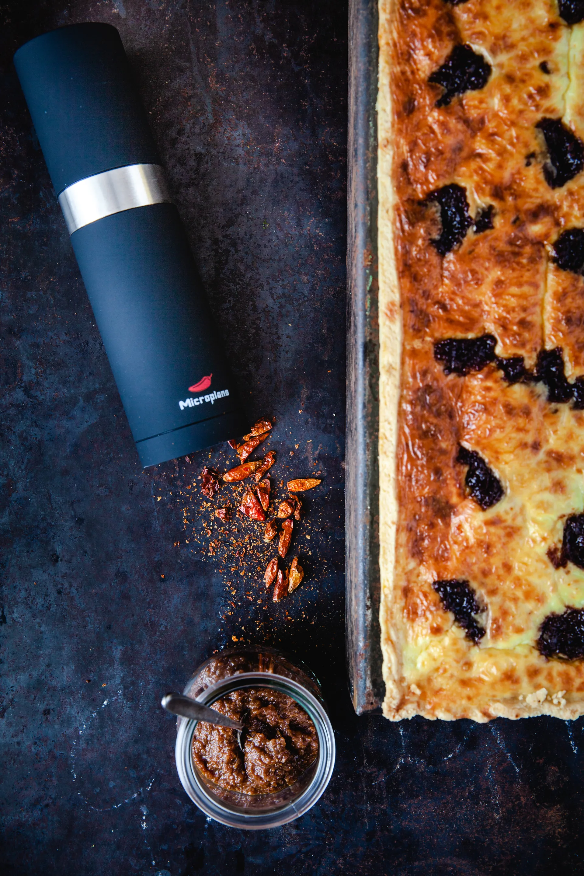 Speciality chilimølle 20 cm, Black Microplane