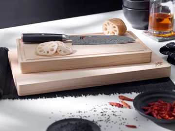 Raw 5000FCD kokkekniv gyutoh 24 cm - Damaskus-svart - Miyabi