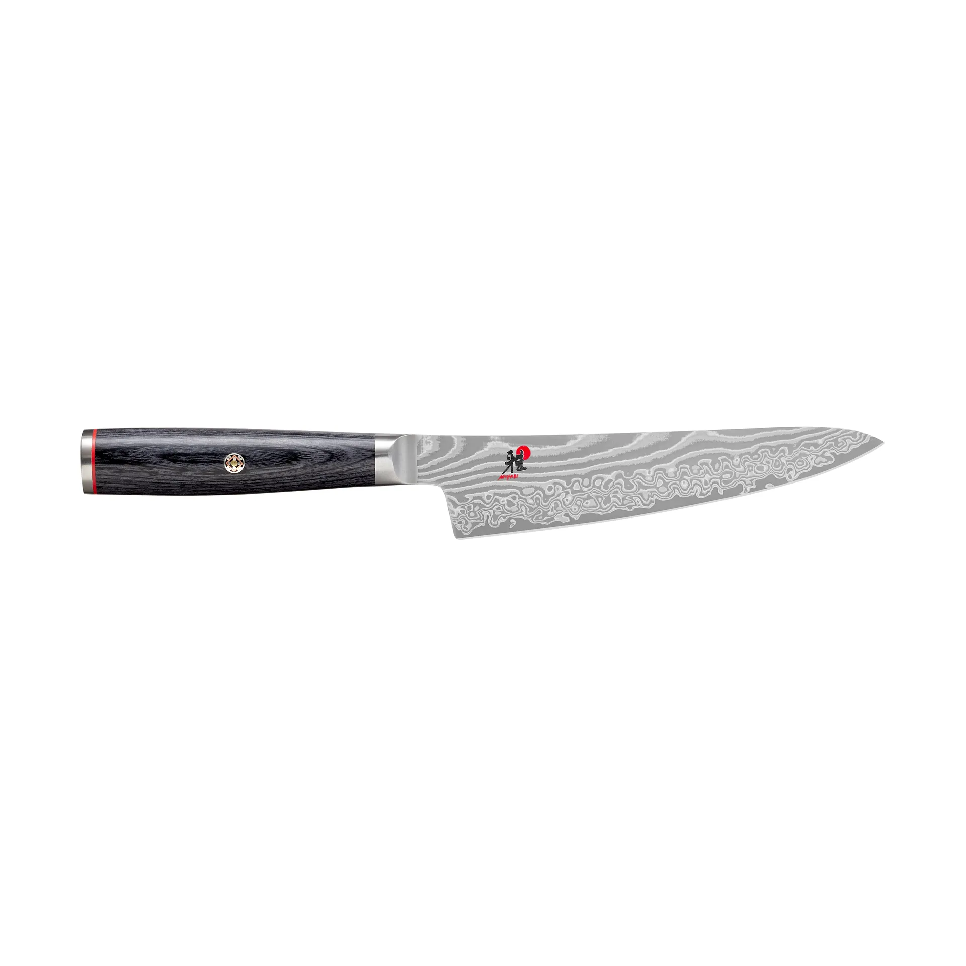Raw 5000FCD shotoh skalkniv 14 cm, Damaskus-svart Miyabi