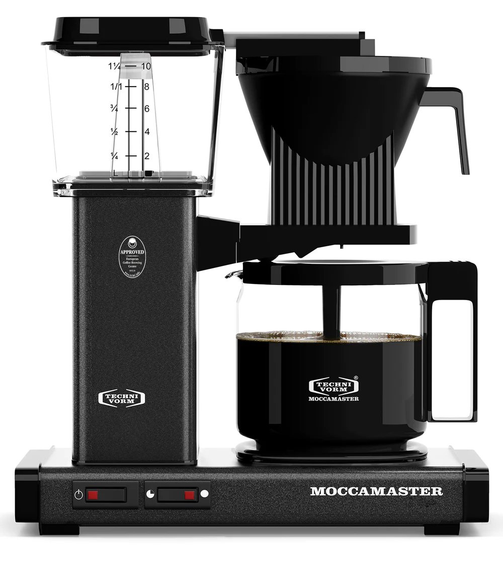 Moccamaster Automatisk kaffebrygger 1,25 l Anthracite