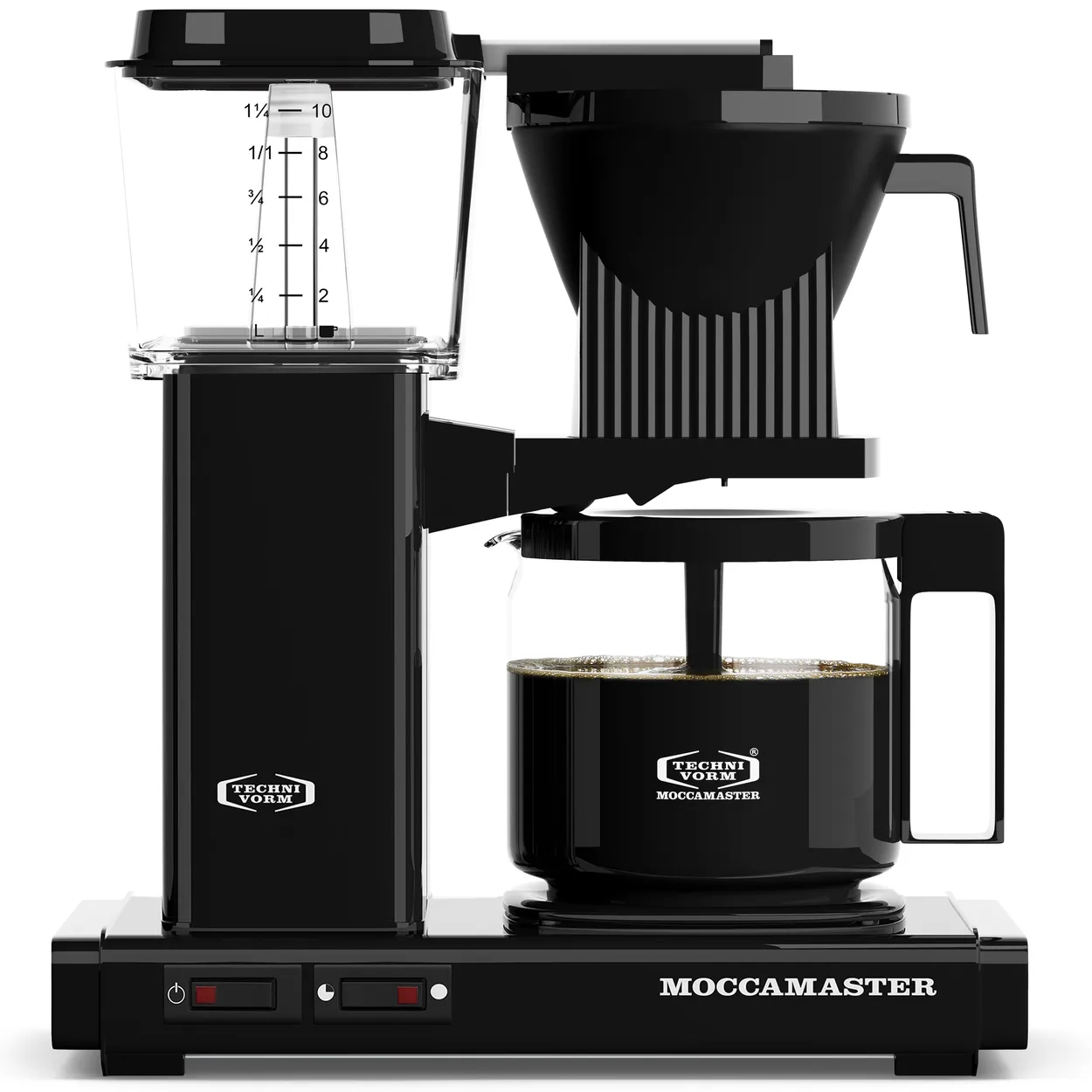 Moccamaster Automatisk kaffebrygger 1,25 l Sort