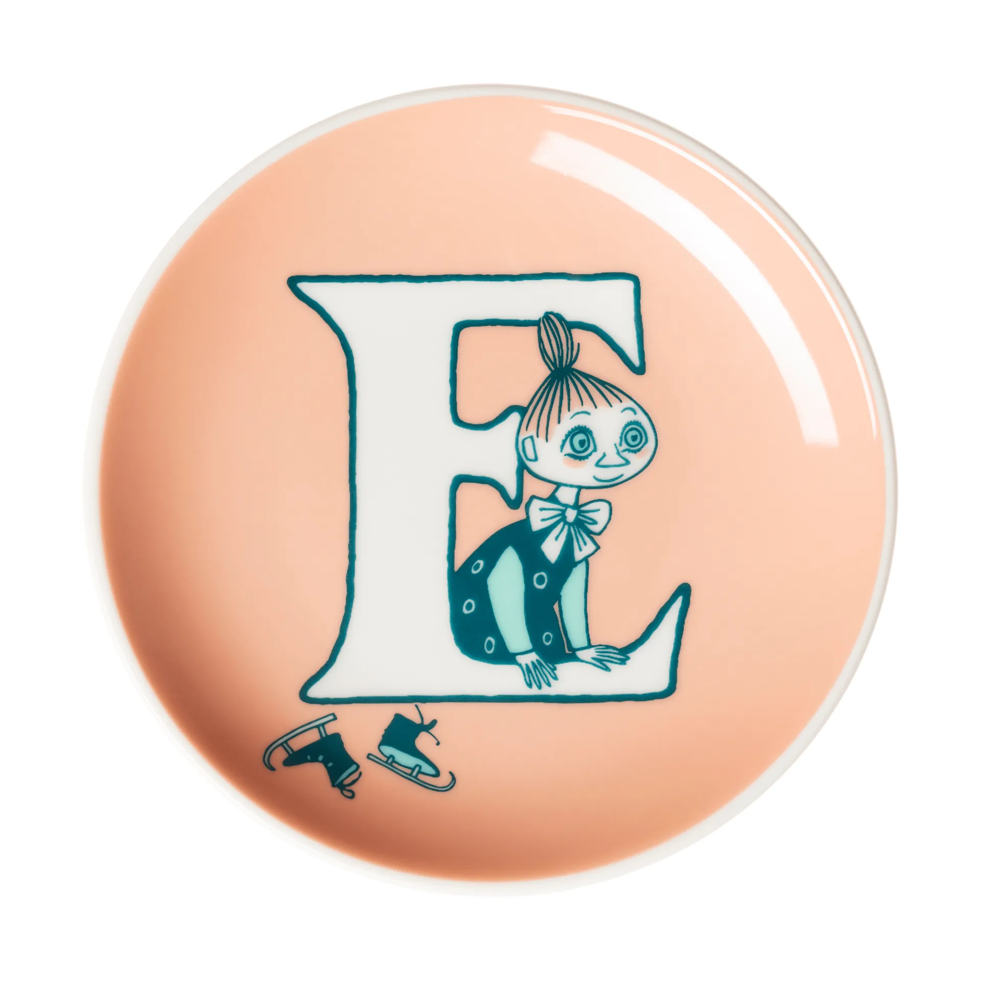 Moomin Arabia ABC Mumi minitallerken E, 10,5 cm