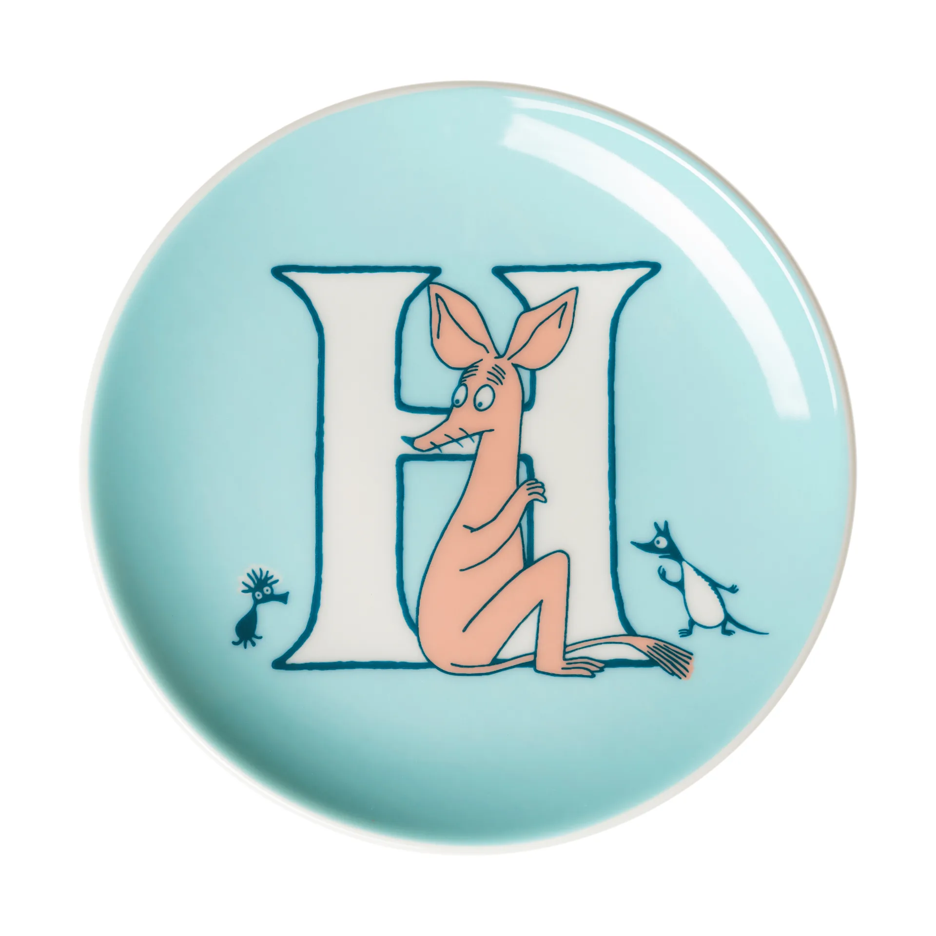 Moomin Arabia ABC Mumi minitallerken H, 10,5 cm