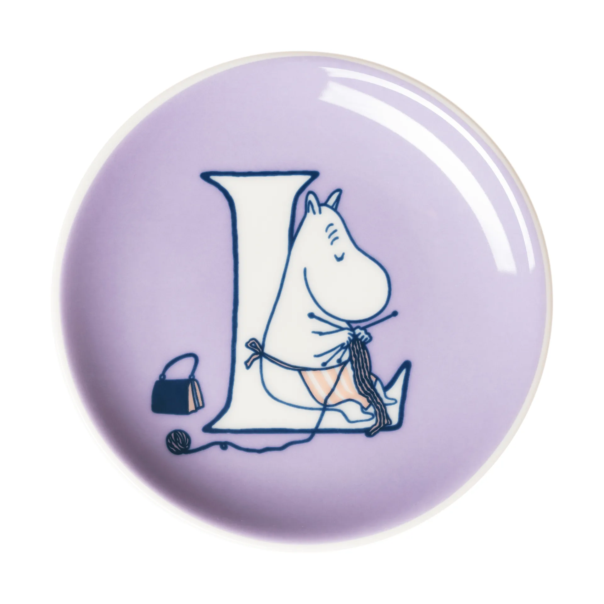 Moomin Arabia ABC Mumi minitallerken L, 10,5 cm
