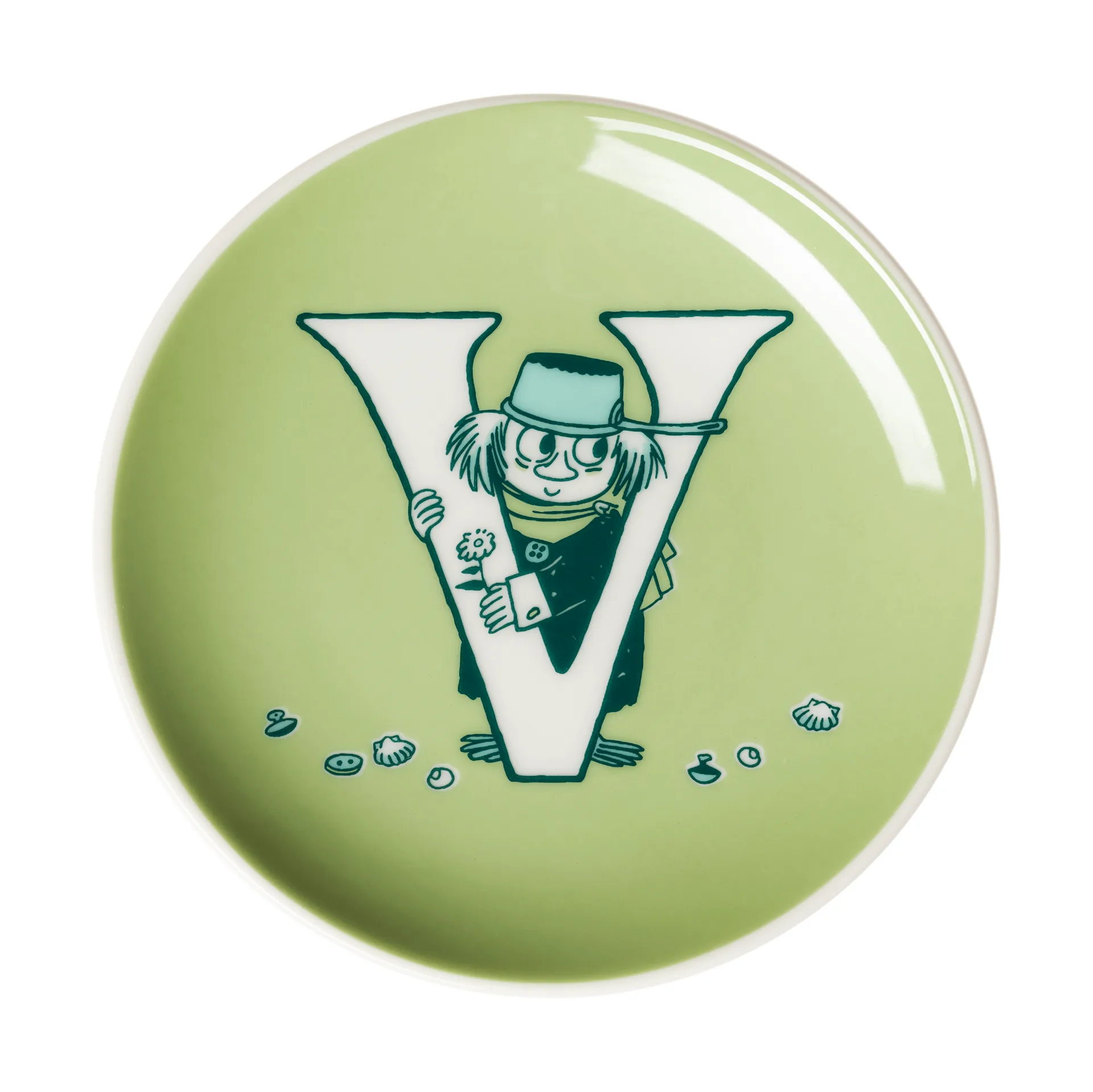 Moomin Arabia ABC Mumi minitallerken V, 10,5 cm