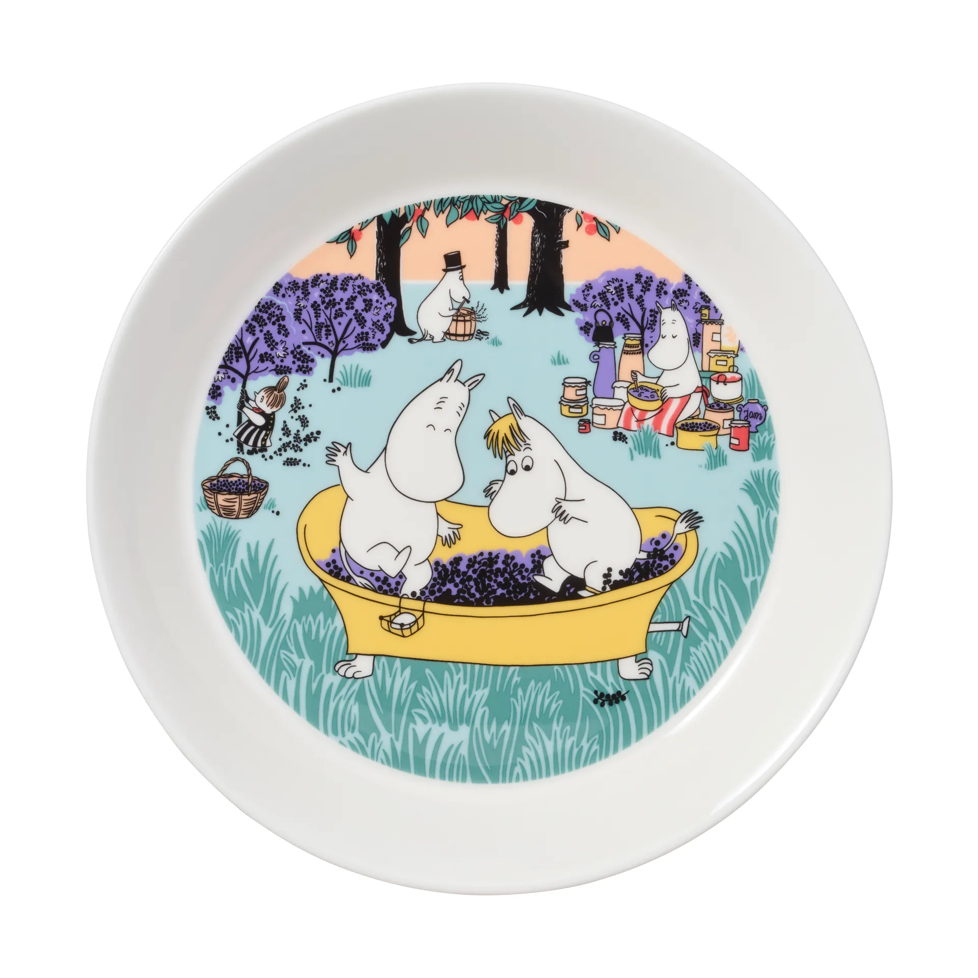 Berry Season Mumi tallerken 2024, Ø19 cm Moomin Arabia