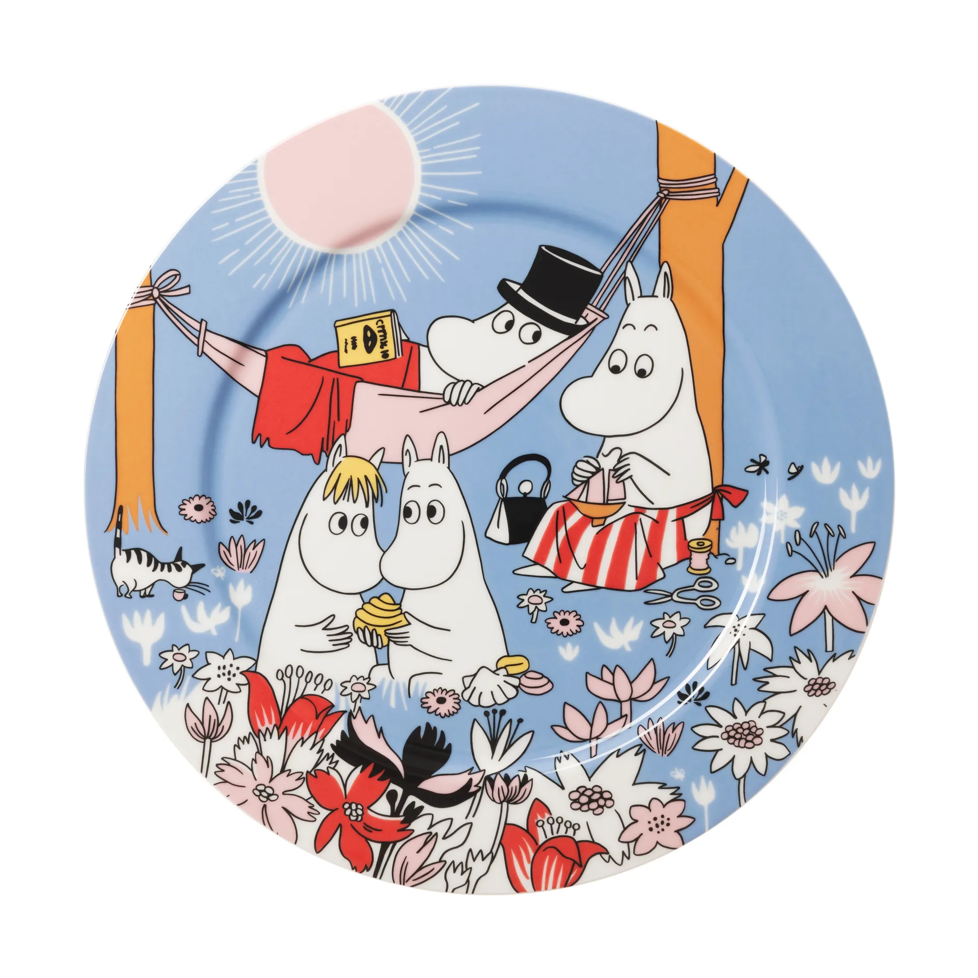 Family Time mumi serveringsfad, Ø30 cm Moomin Arabia