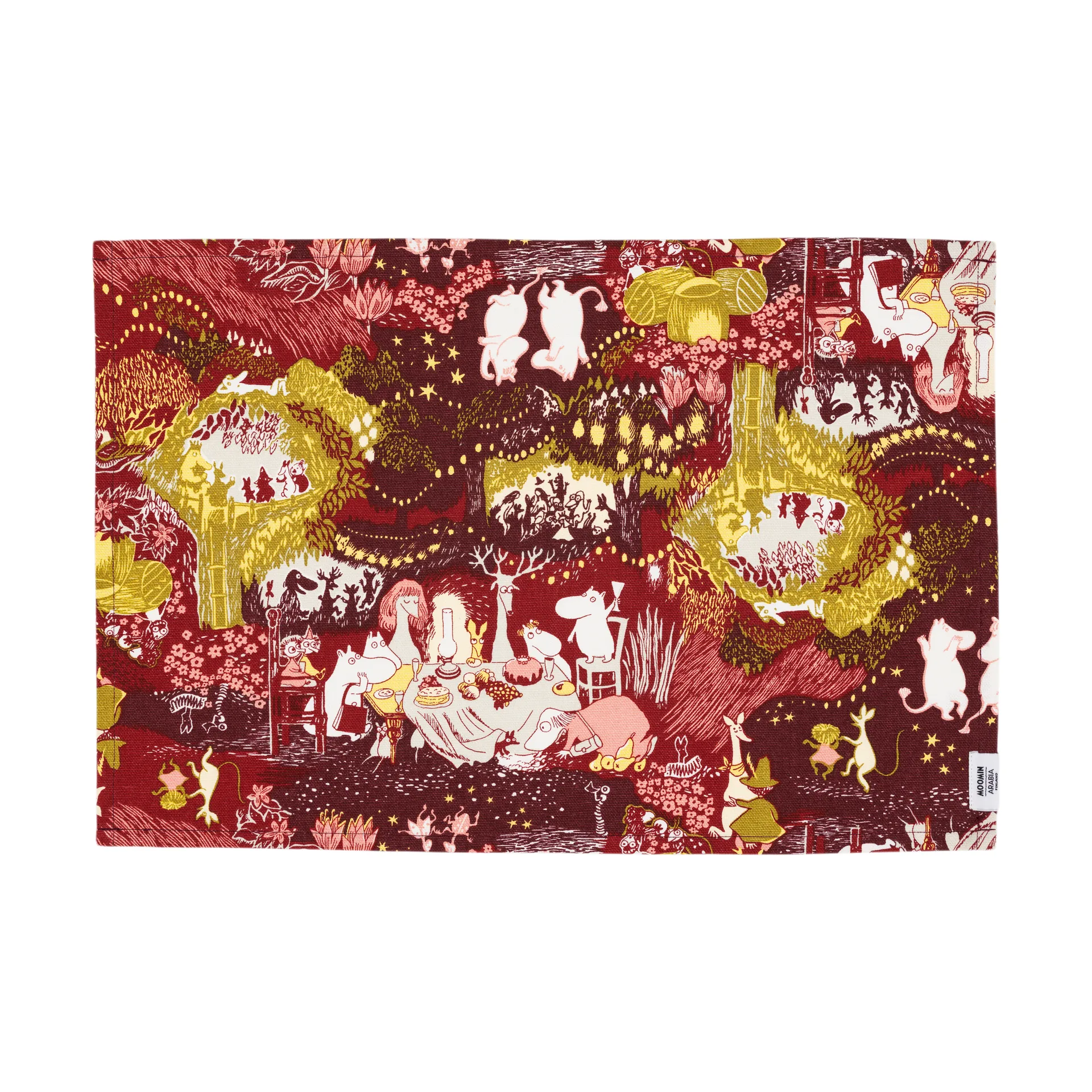 Festlige stunder mumi bordplade, 31x46 cm Moomin Arabia