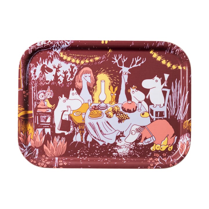 Festlige stunder mumi dekorationsbakke, 20x27 cm Moomin Arabia
