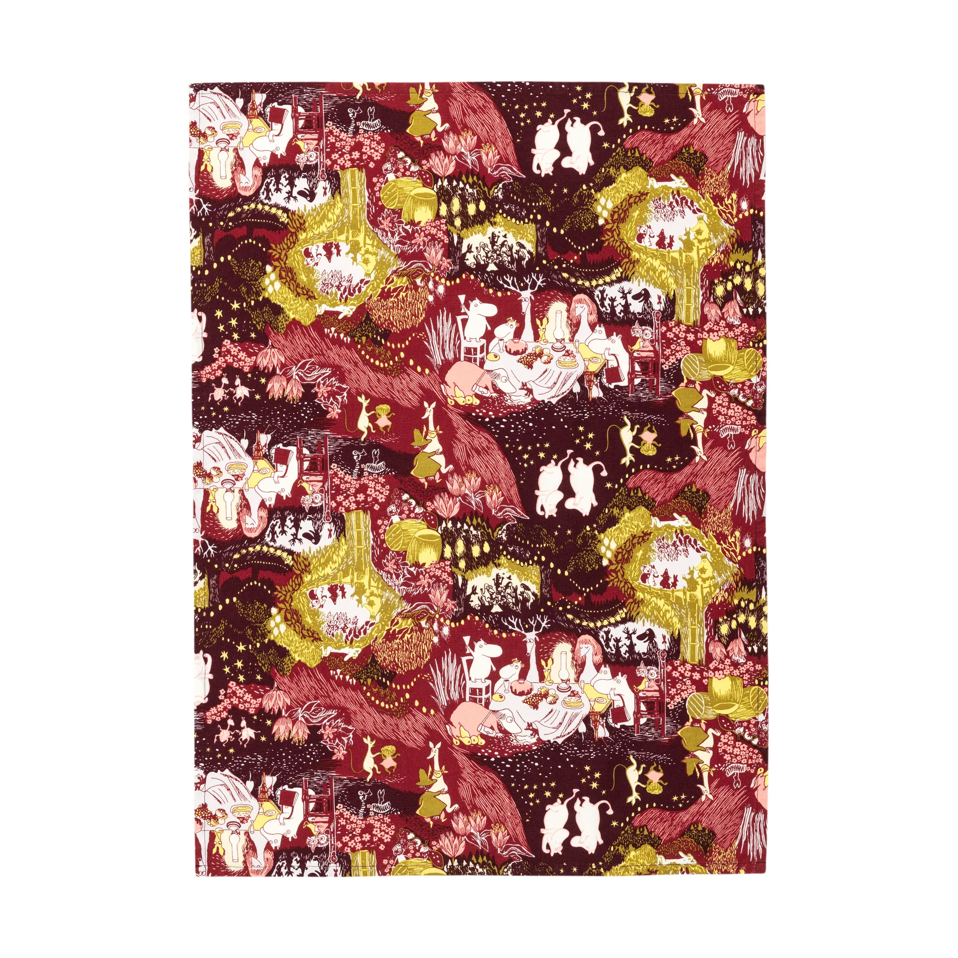 Festlige stunder mumi køkkenhåndklæde, 50x70 cm Moomin Arabia