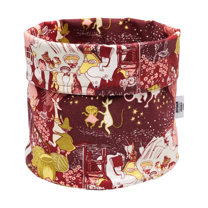 Festlige stunder mumi opbevaringskurv - Ø20x18 cm - Moomin Arabia