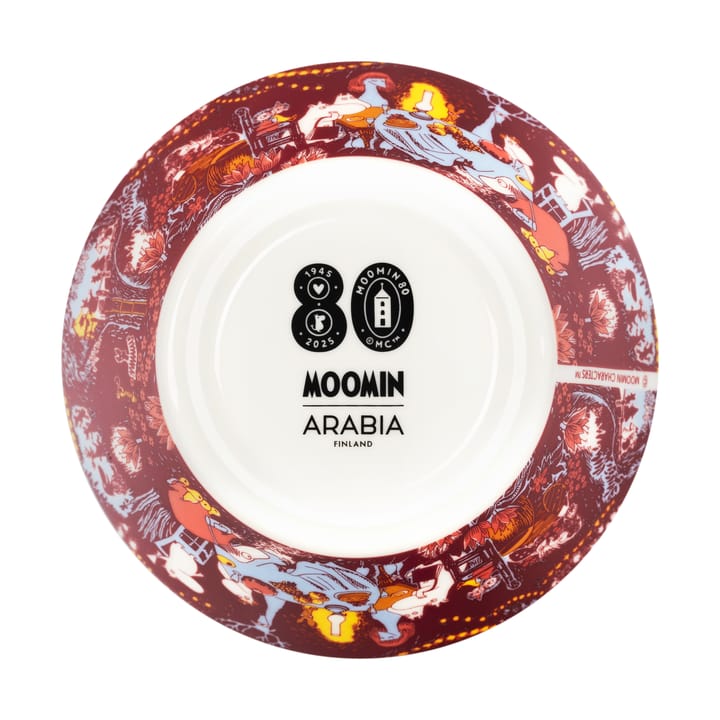 Festlige stunder mumiskål, Ø15 cm Moomin Arabia