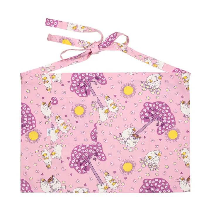 Forelskede Mumi forklæde - 87x94 cm - Moomin Arabia