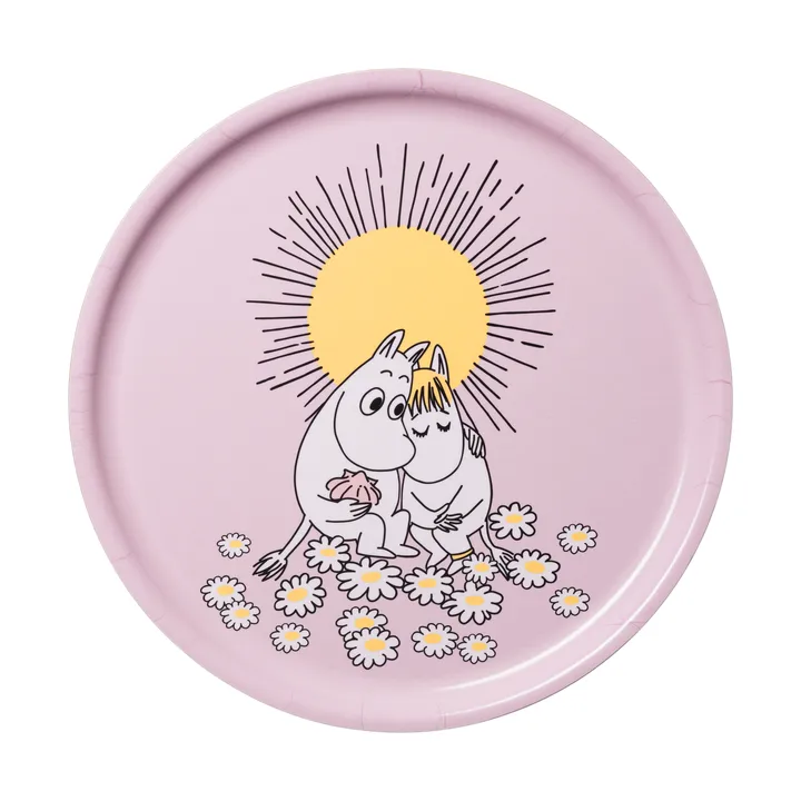 Forelskede Mumitrolde bakke - Ø35 cm - Moomin Arabia