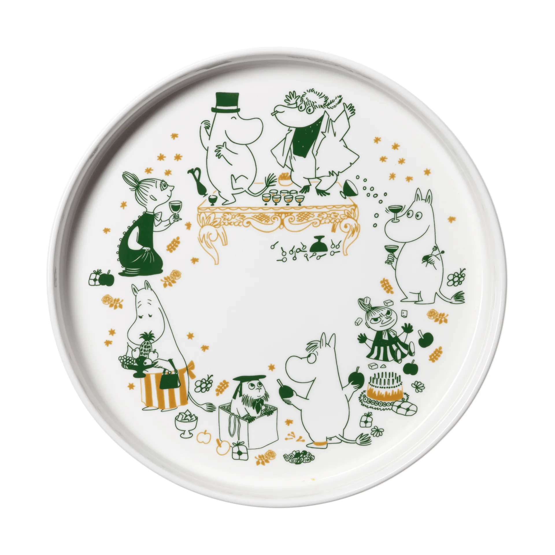 Kärleksgåva Mumin tærteform, Ø28 cm Moomin Arabia